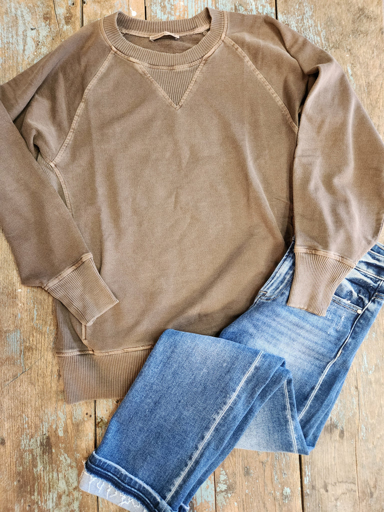 French Terry Pullover w/ Pockets (2 Fall Colors)
