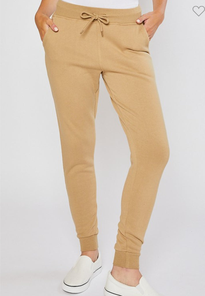 French Terry Boyfriend Oversized Jogger (2 colors)