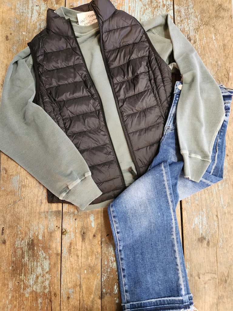 Ultra Lightweight Padded Puffer Vest (3 colors)