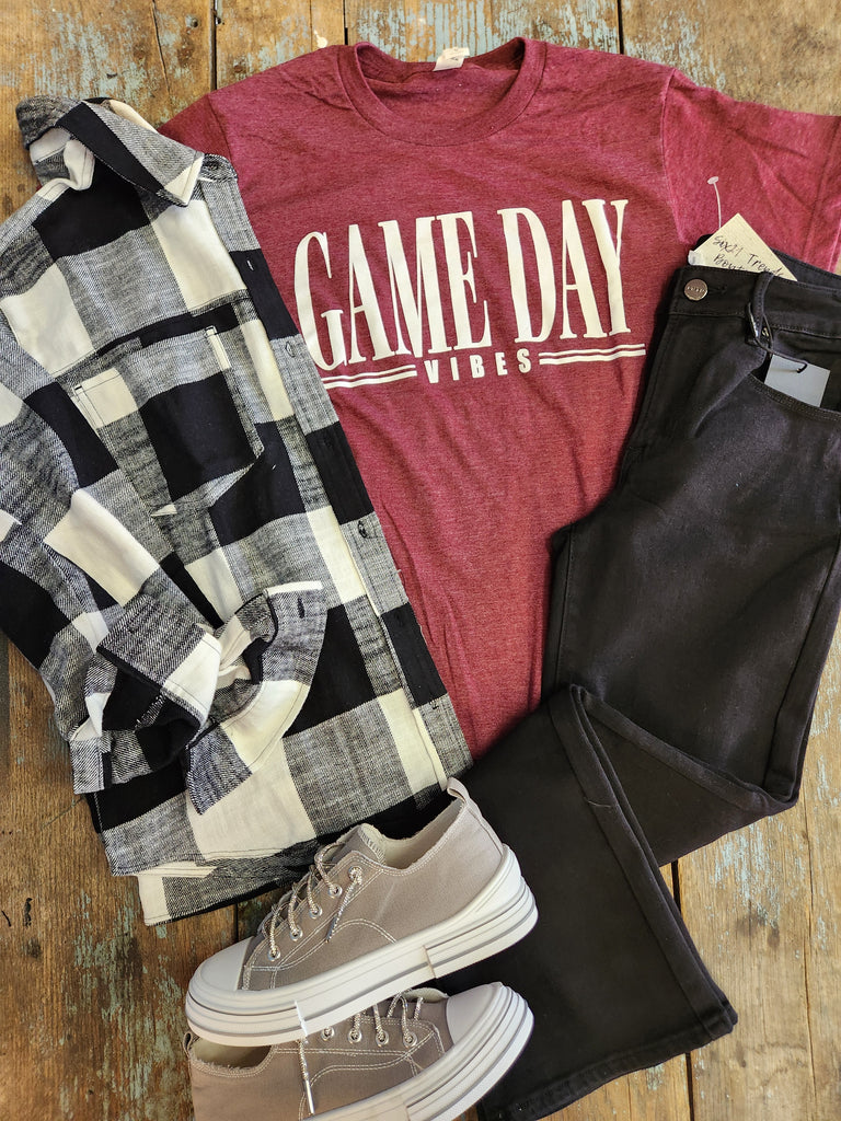 Maroon Game Day Vibes