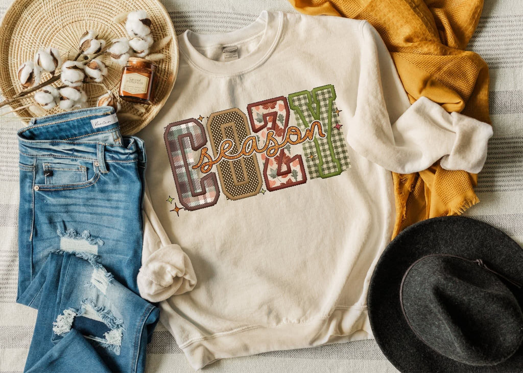COZY season sweatshirt