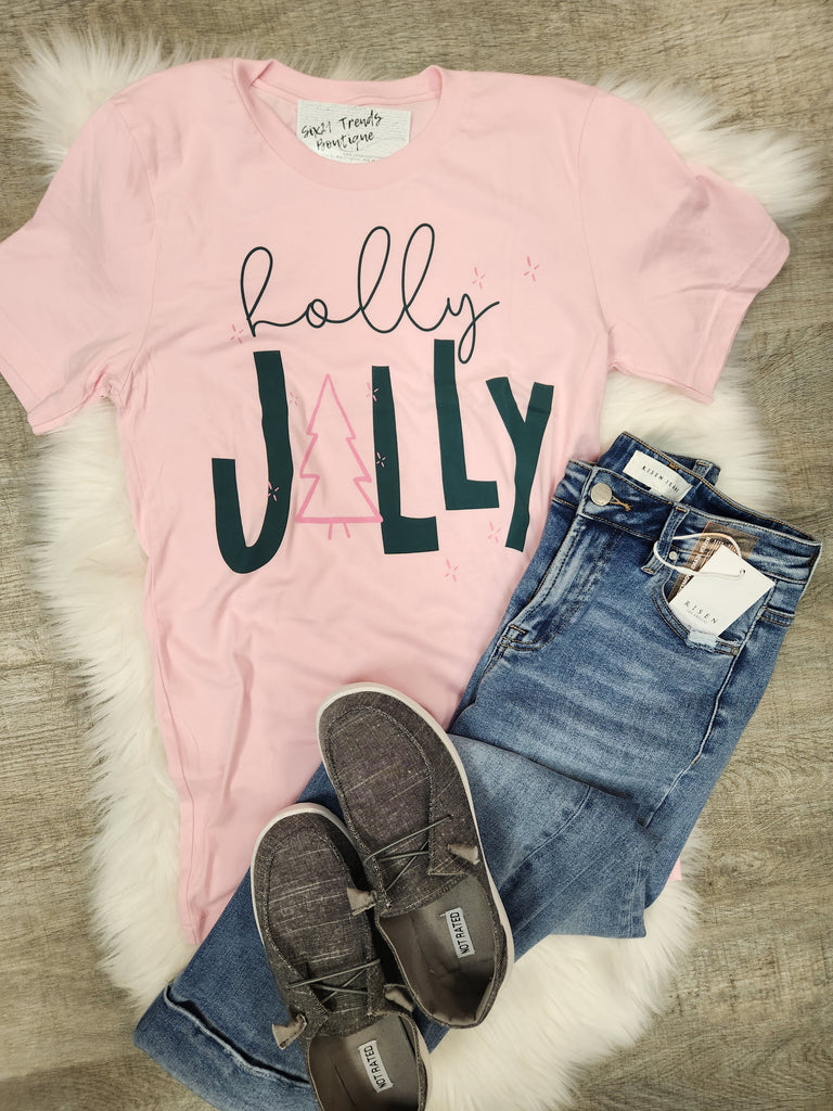 Holly Jolly Tree Tee