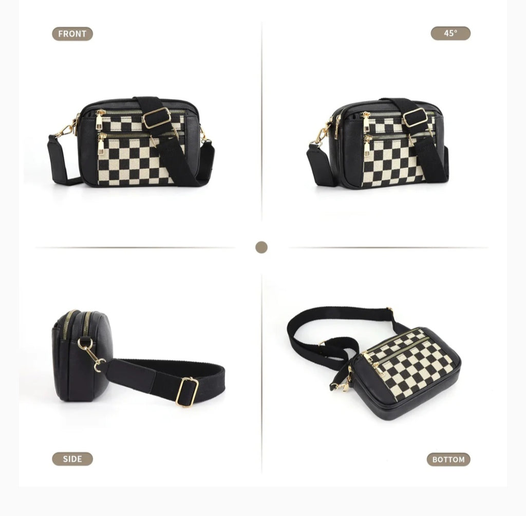Checkmate Crossbody (2 colors)