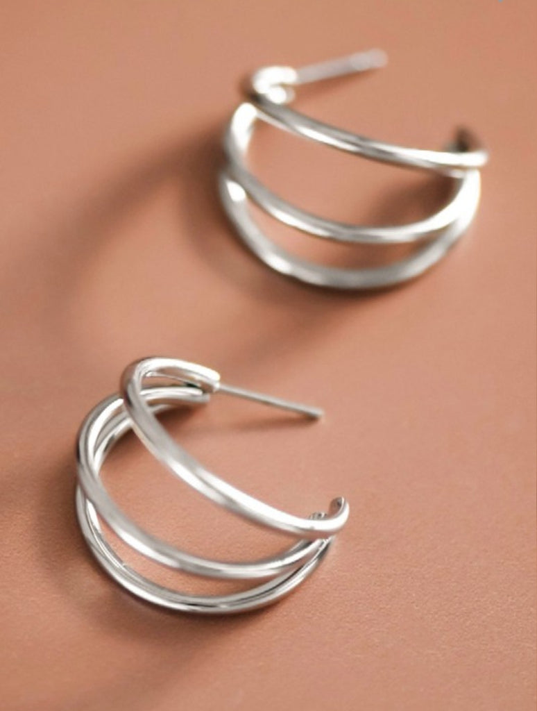18K Waterproof Non-Tarnish Stainless Steel Earrings (2 options)