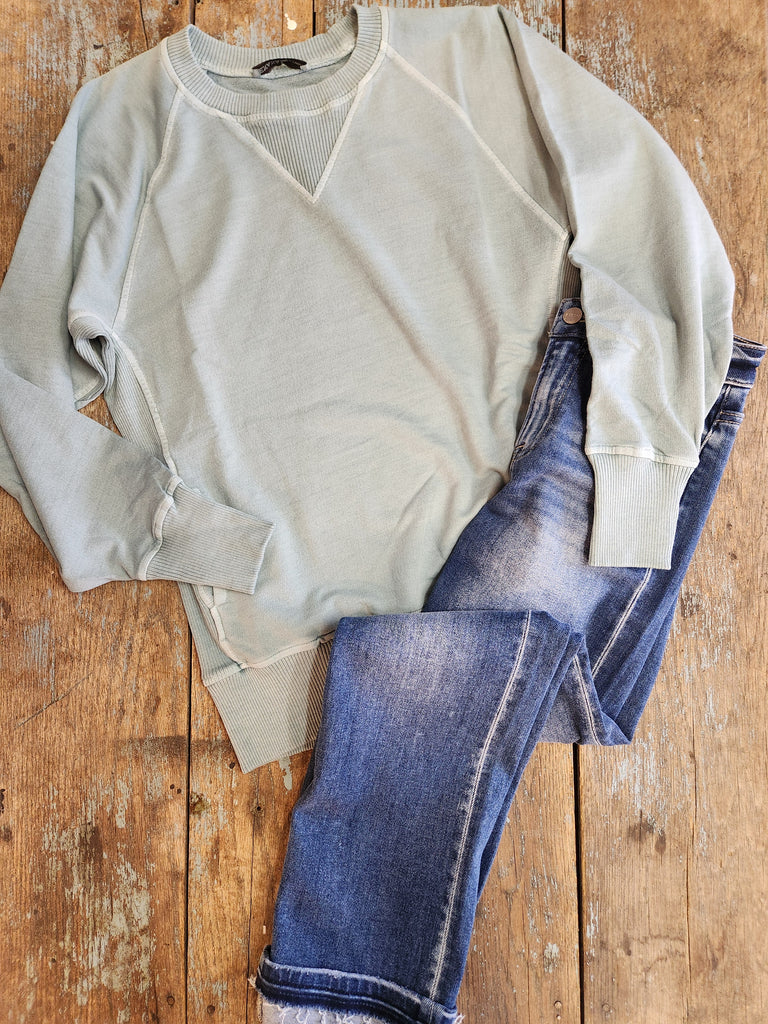 French Terry Pullover w/ Pockets (2 Fall Colors)