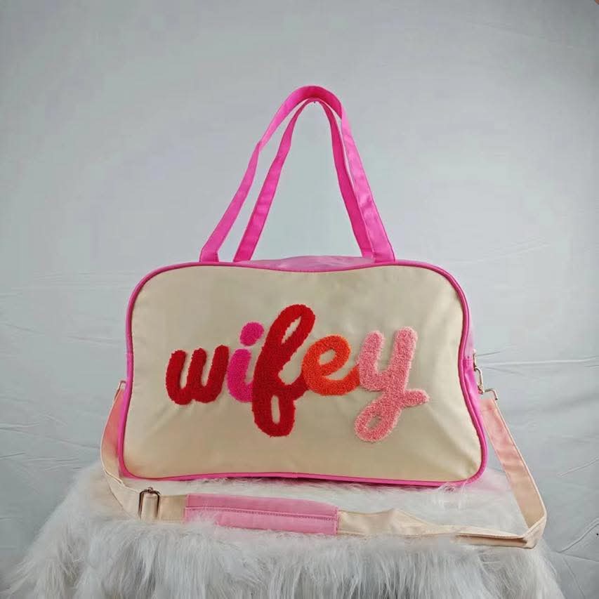 PRE-ORDER MAMA & WIFEY Duffle Bags