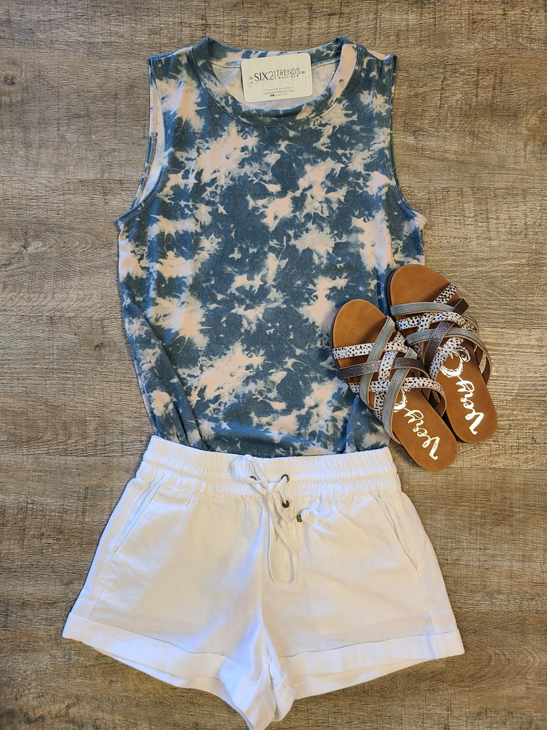 Tie Dye Sleeveless Top