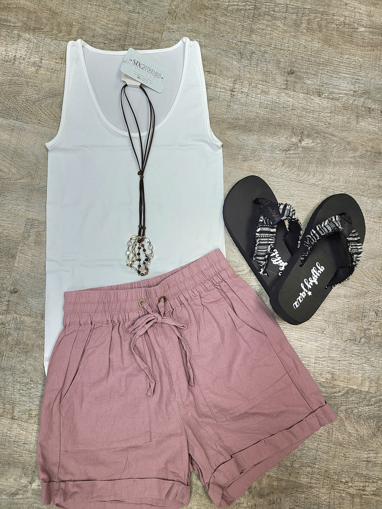 Scoop Neck Seamless Tank