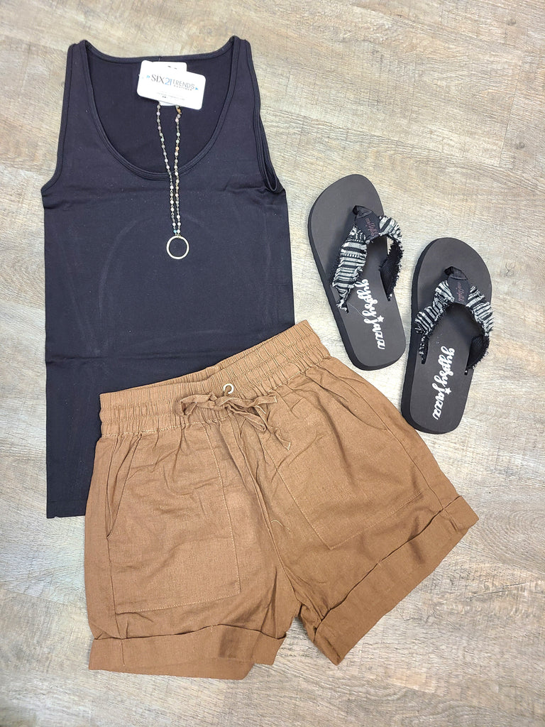 Scoop Neck Seamless Tank