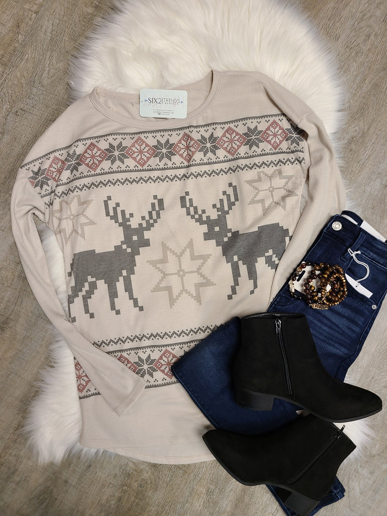 Reindeer Top (DOORBUSTER)