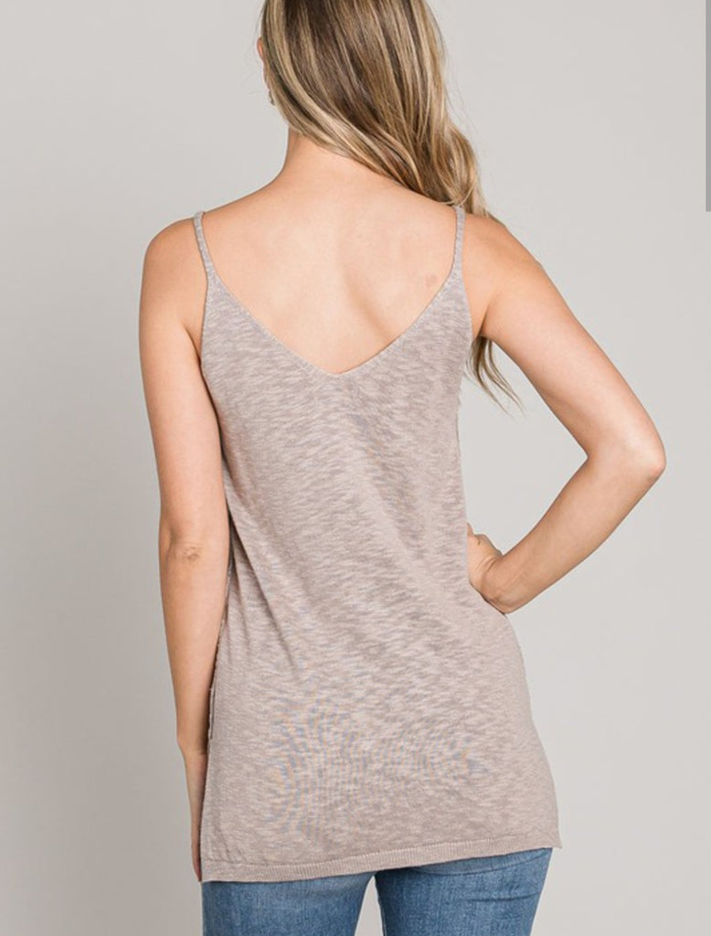 Knit Sweater Tank (2 colors)
