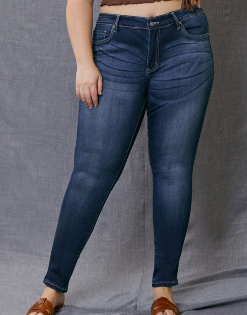 High Rise Skinny Jeans (Kan Can Curvy)