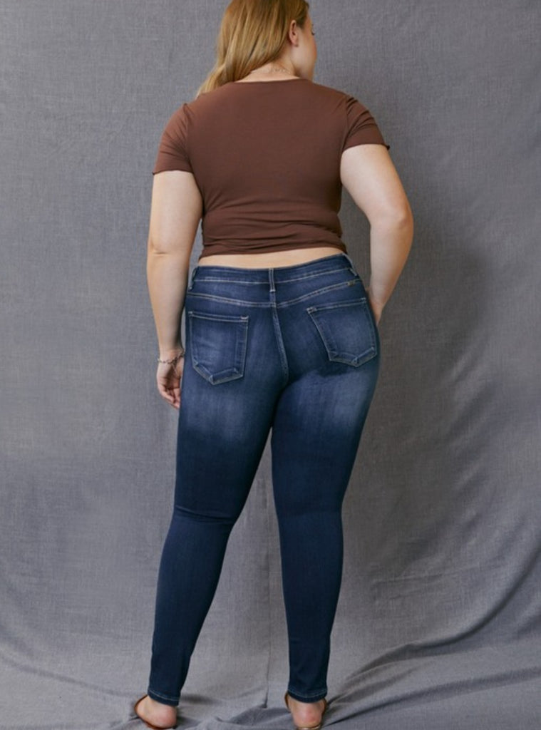 High Rise Skinny Jeans (Kan Can Curvy)