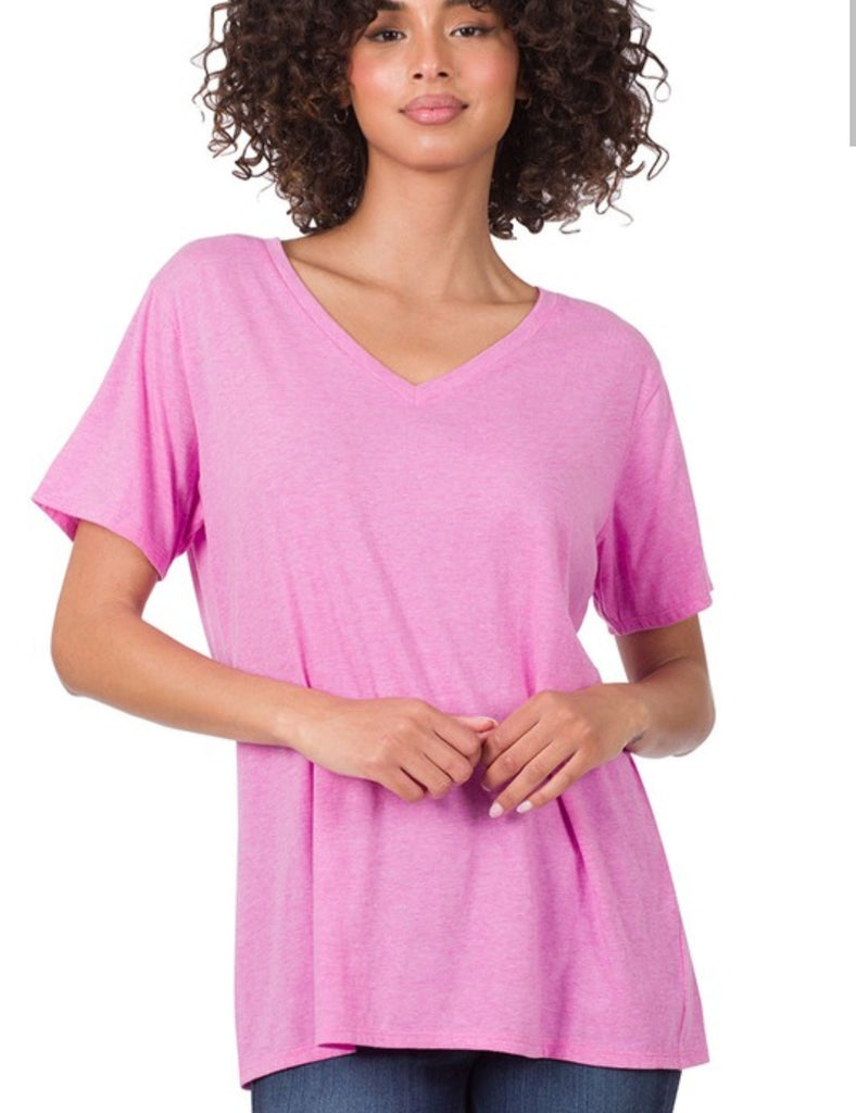 Boyfriend V-neck Tee (3 colors)