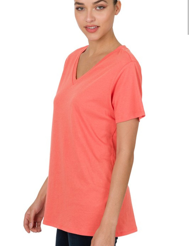 Boyfriend V-neck Tee (3 colors)
