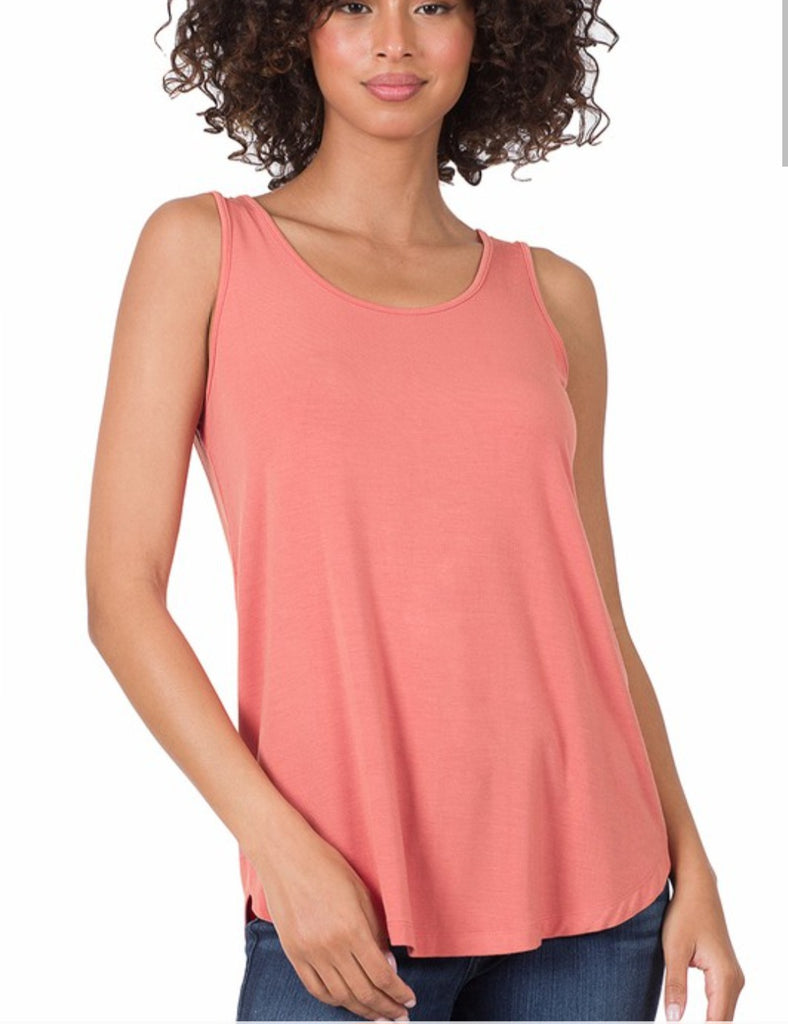 Sleeveless Round Neck