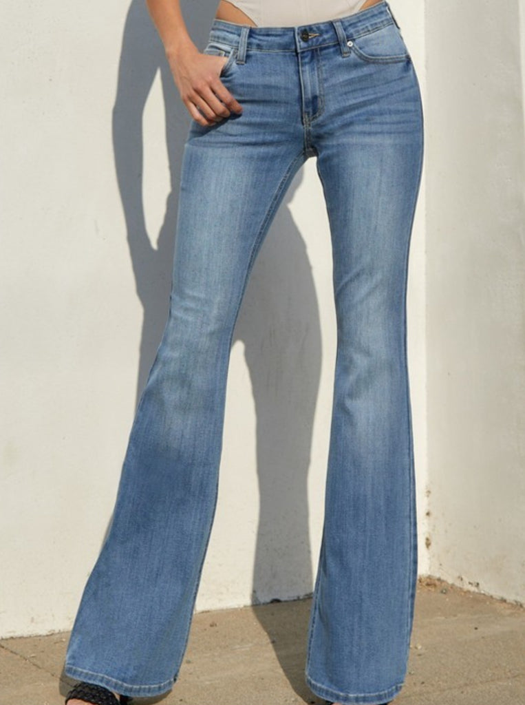 Kan Can Midrise Flare Jeans