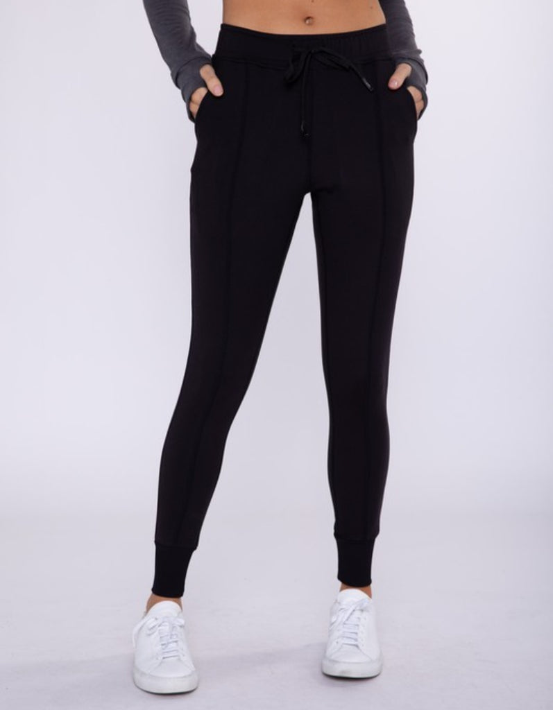 Slim Fit Paneled Joggers