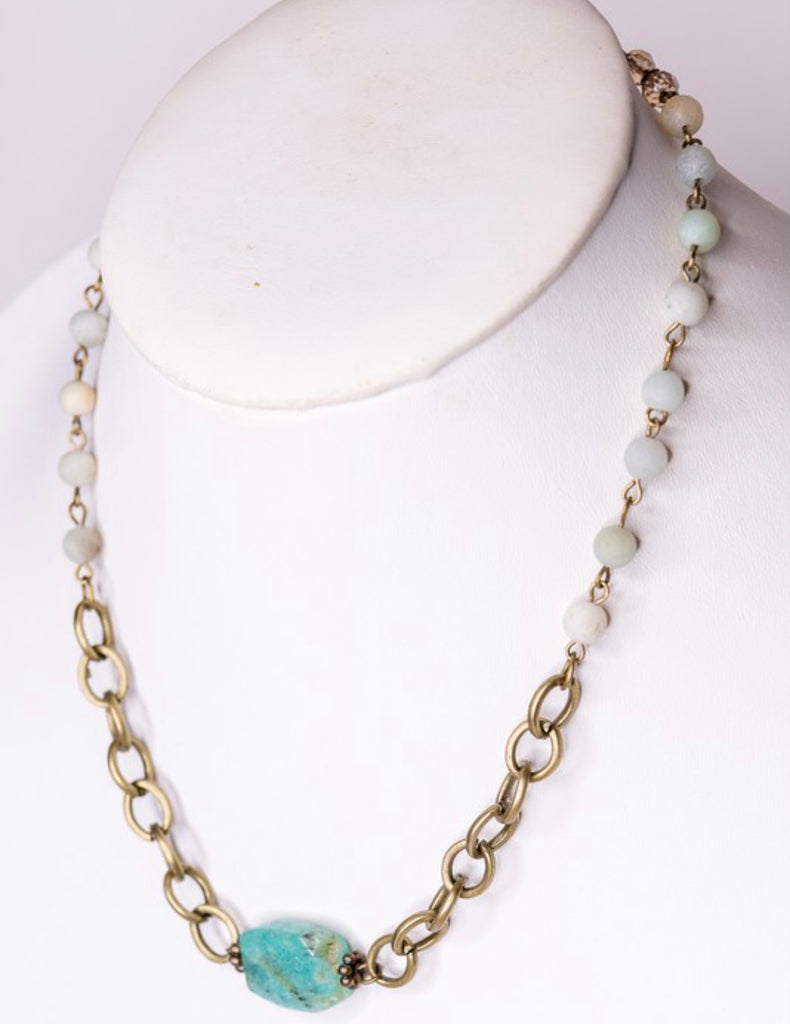 Gypsy Amazonite Necklace