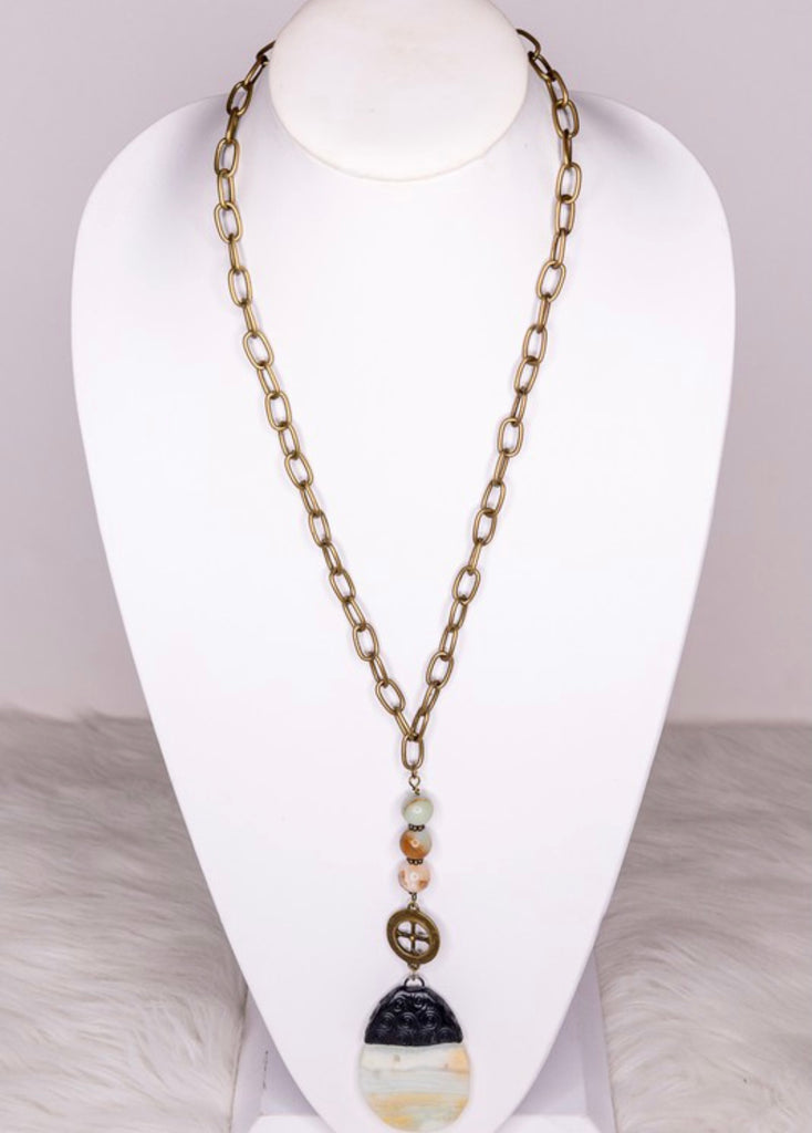 Lila Amazonite Necklace