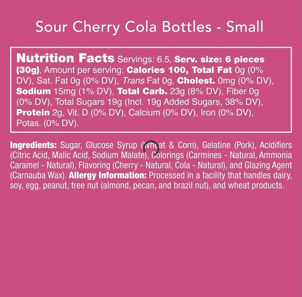 Candy Club - Sour Cherry Cola Bottles