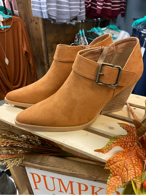 Rust Zooey Bootie